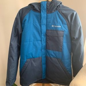 boys Columbia jacket size large almost new. like new condition